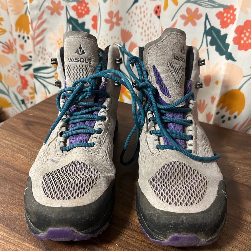Vasque Women's 7415 Breeze LT NTX WP Lightweight Hiking Boots Grey Size 9